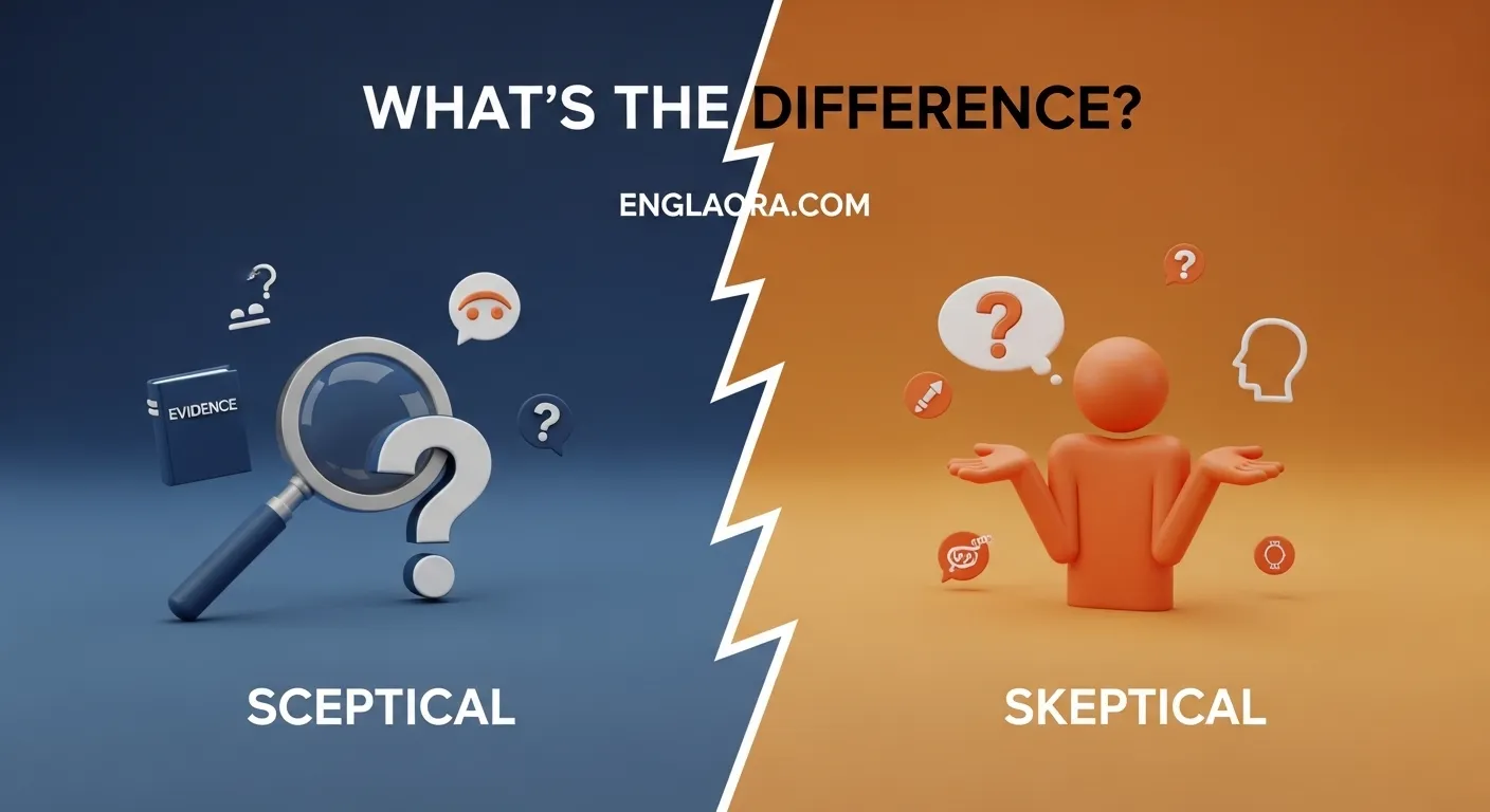 Sceptical or Skeptical