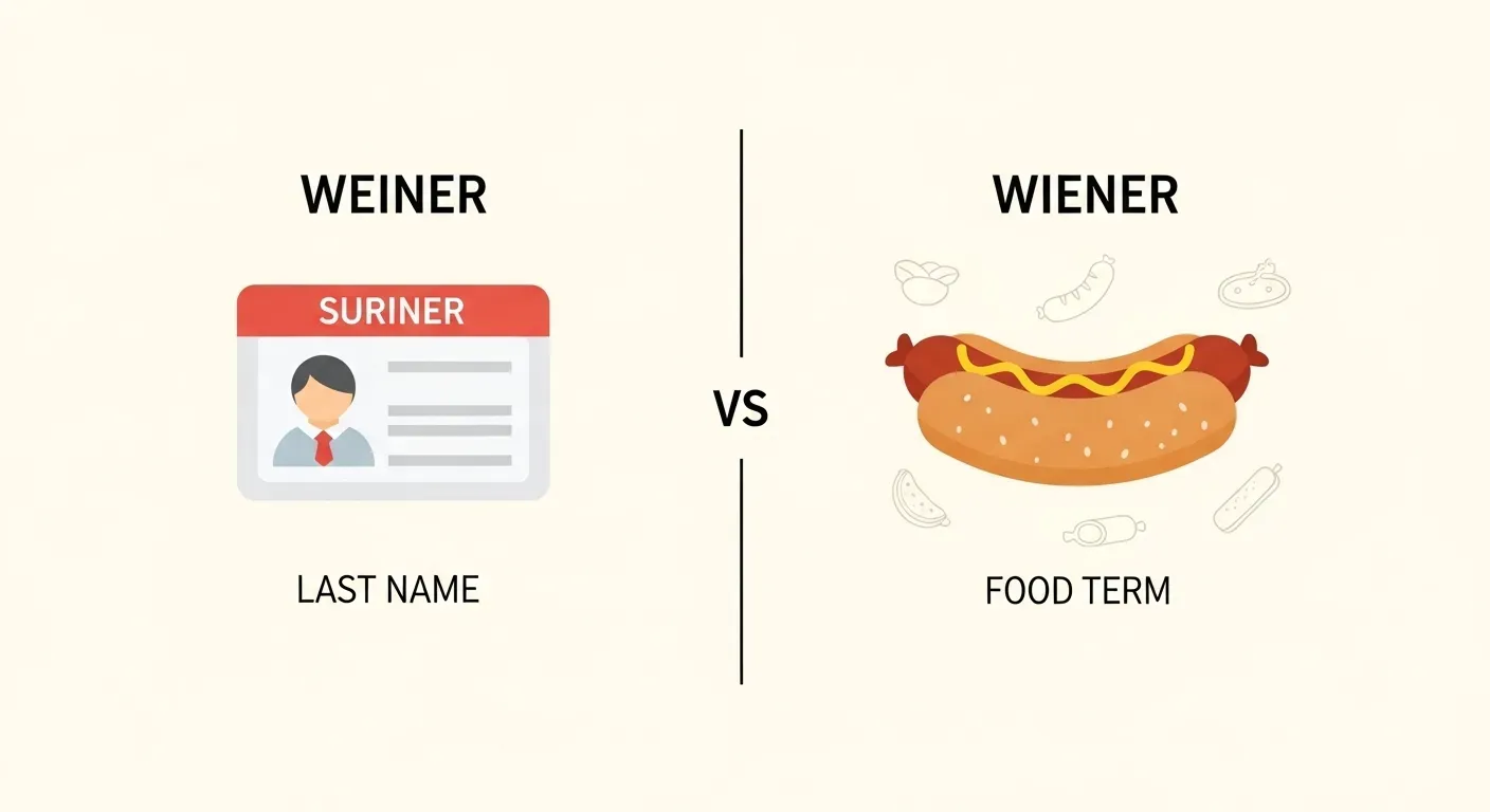 Weiner or Wiener