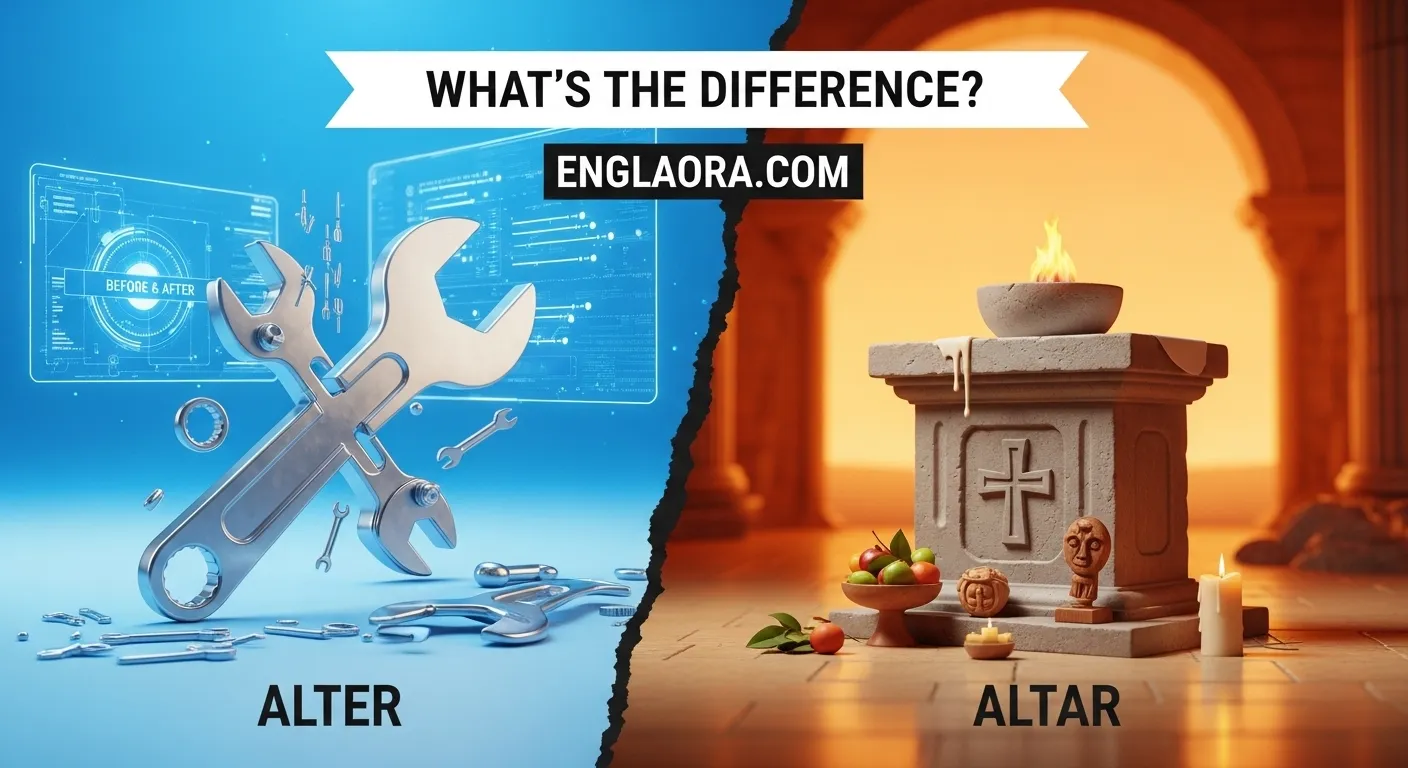 Alter or Altar