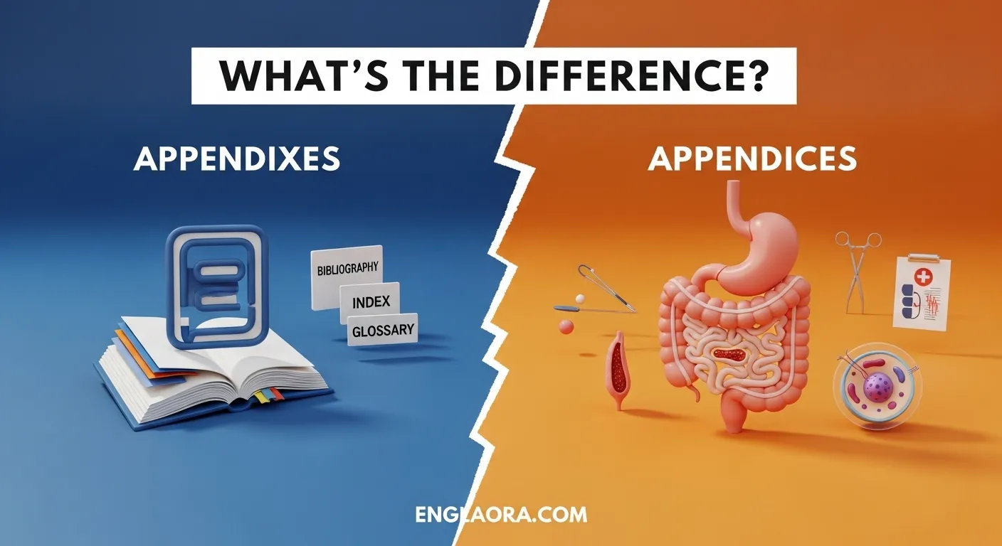 Appendixes or Appendices