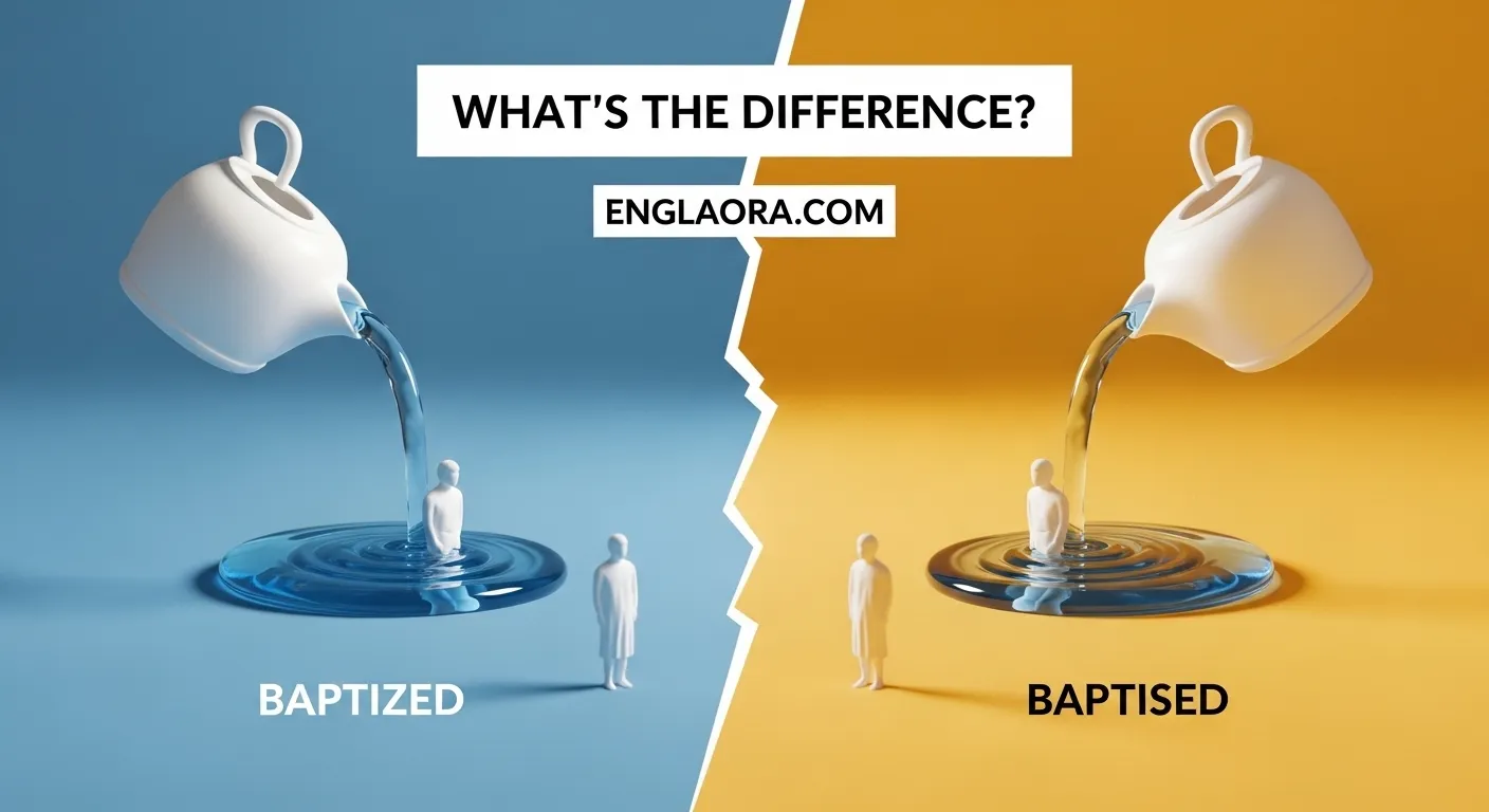 Baptized or Baptised
