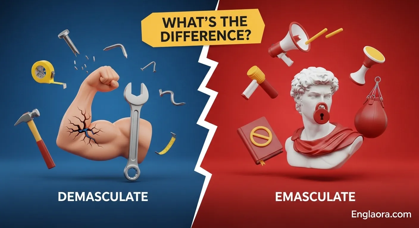 Demasculate or Emasculate