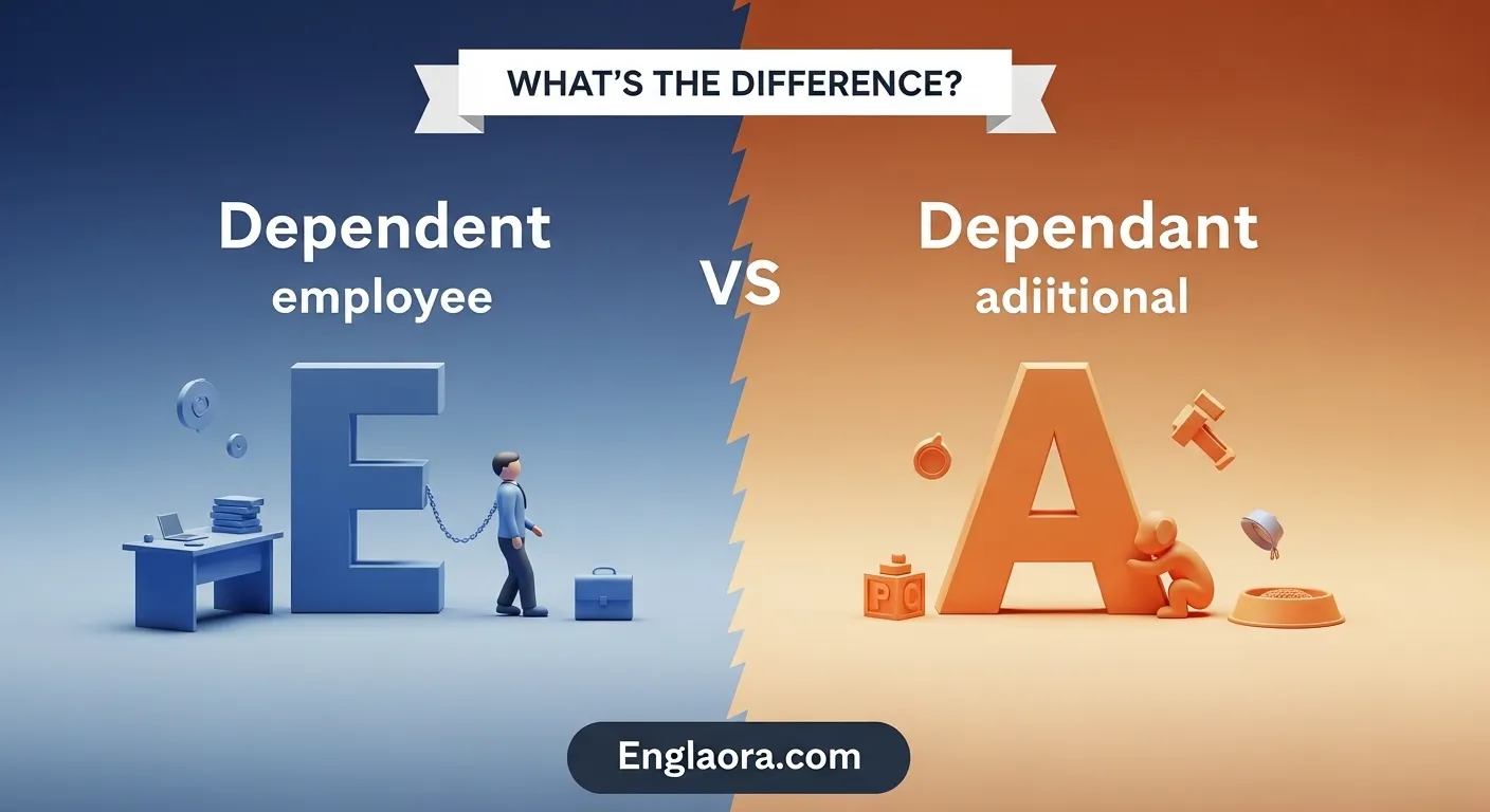 Dependent or Dependant