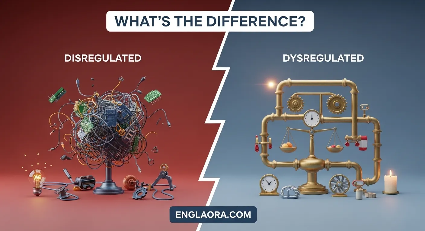 Disregulated or Dysregulated