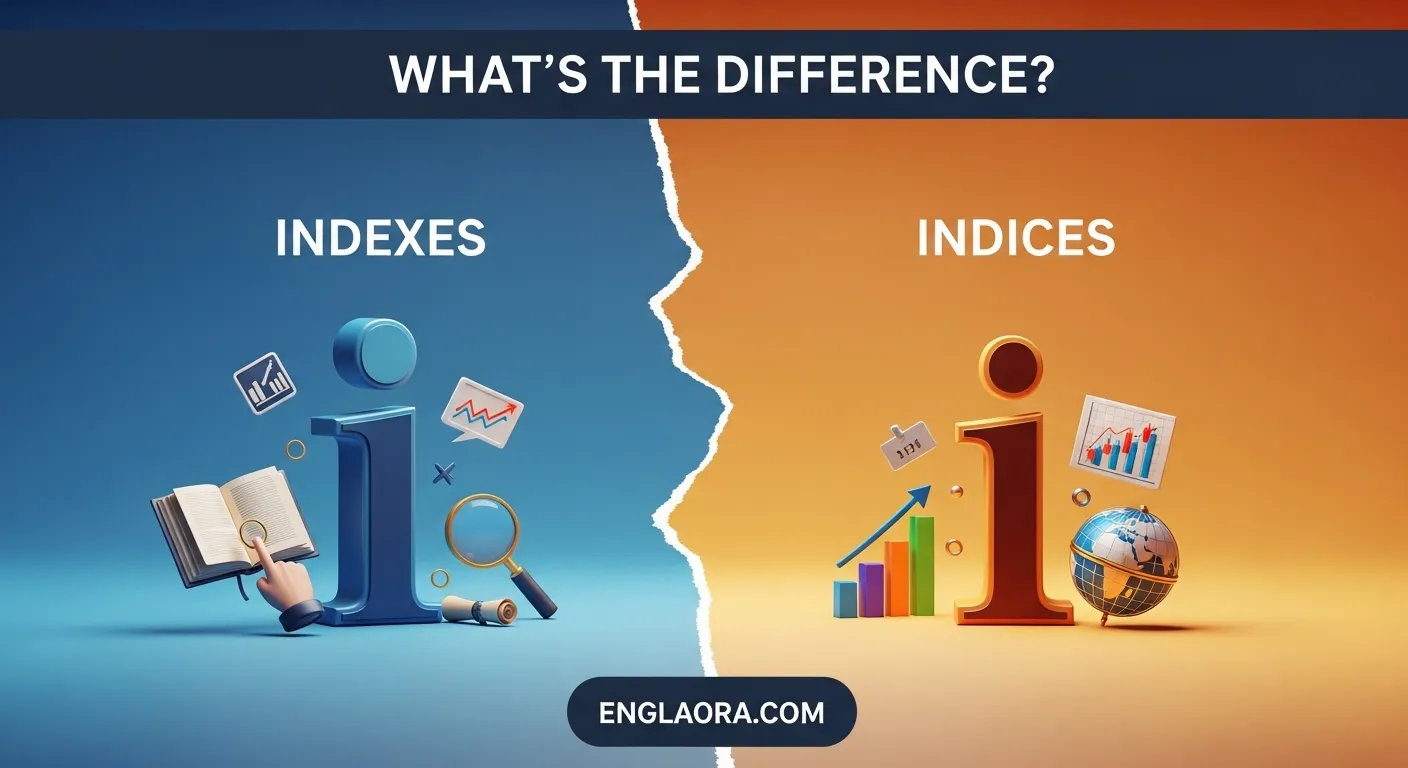 Indexes or Indices