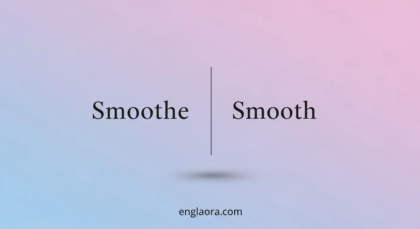 Smoothe or Smooth
