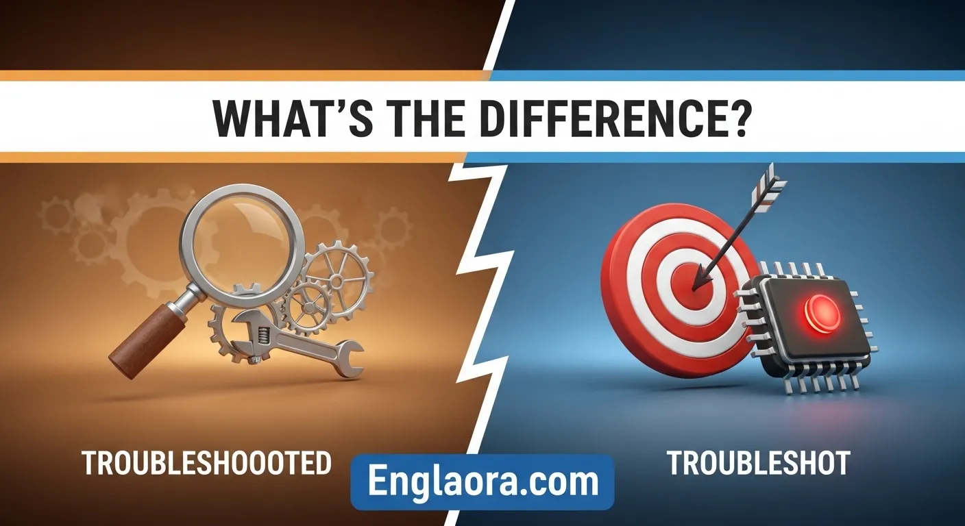 Troubleshooted or Troubleshot