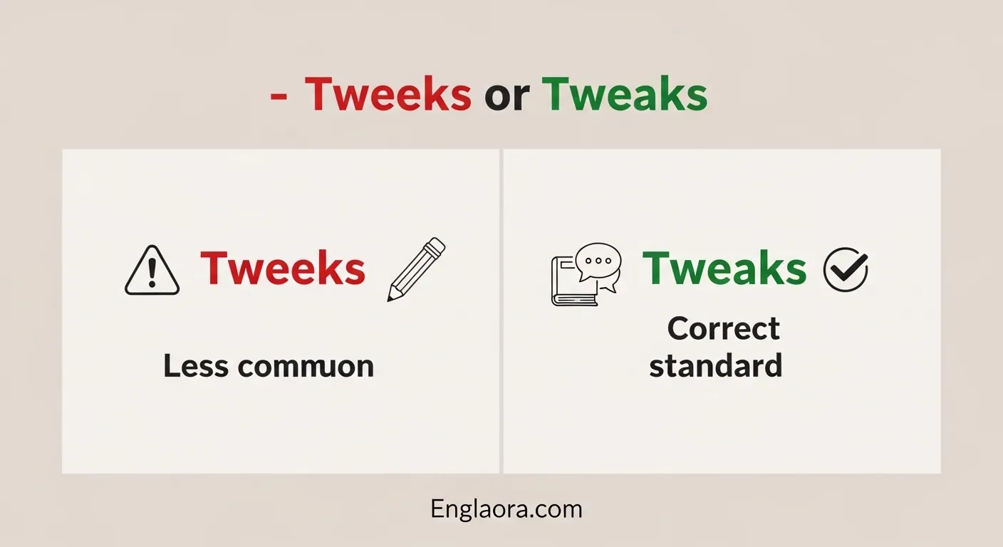 Tweeks or Tweaks