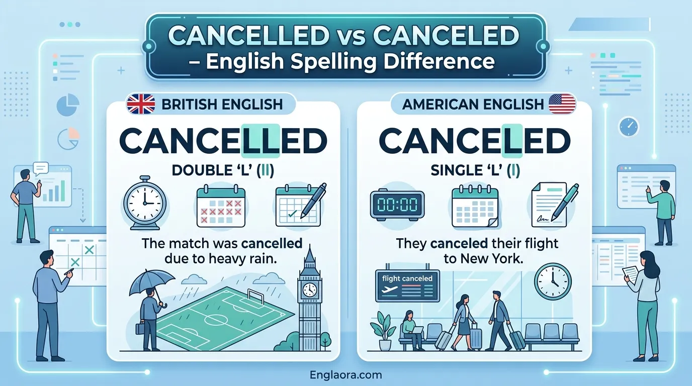 Cancelled vs Canceled