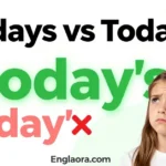 Todays vs Today’s
