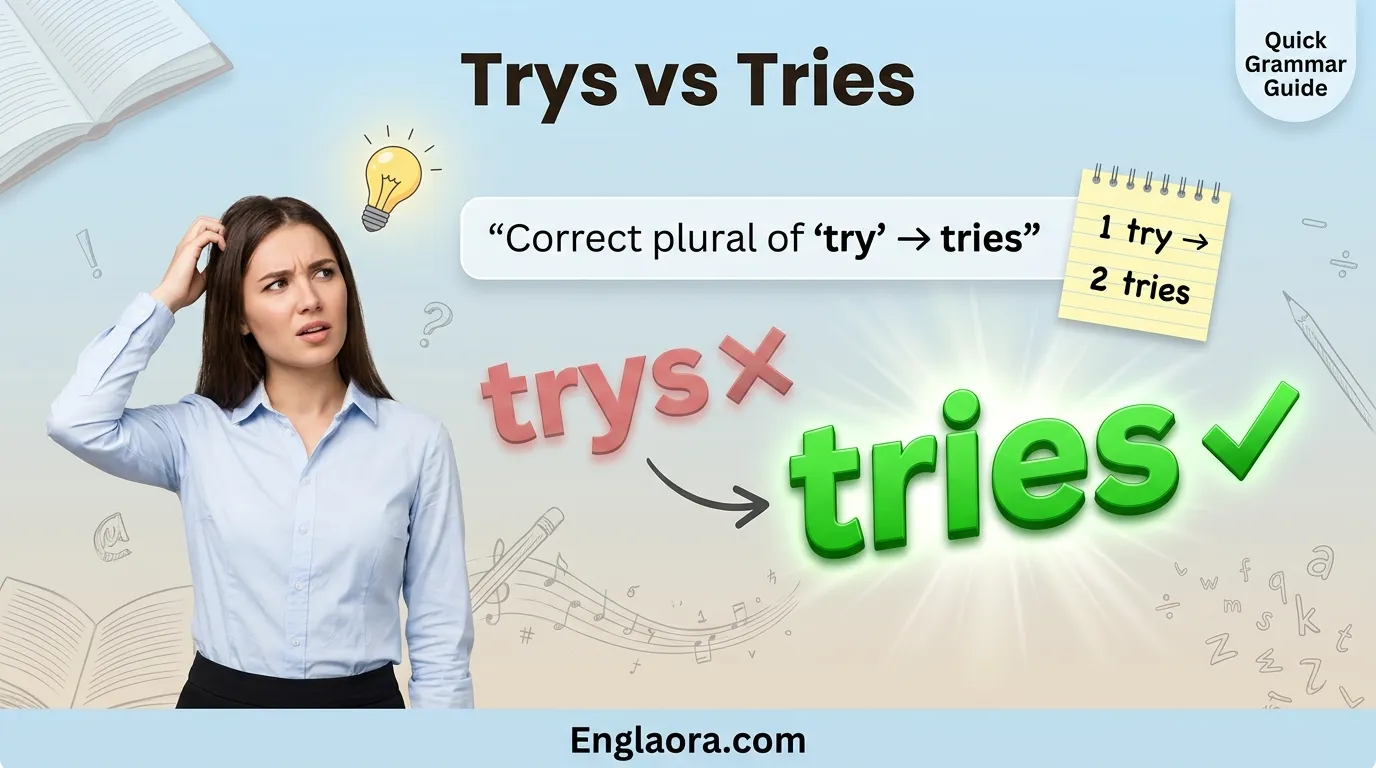 Trys vs Tries