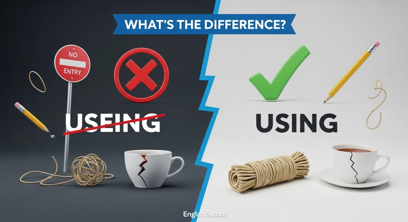 Useing or Using