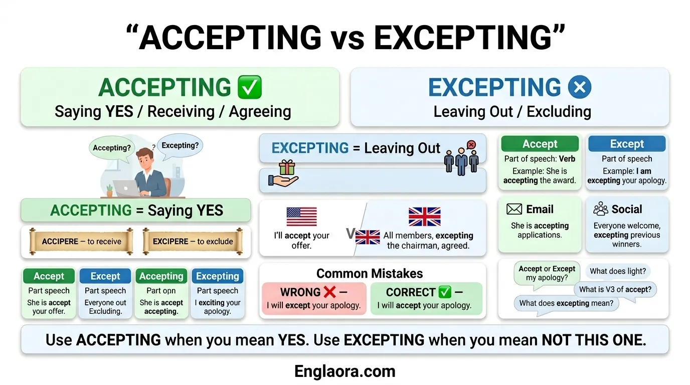 Excepting or Accepting
