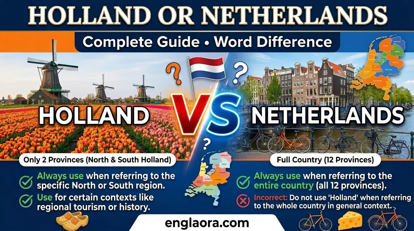 Holland or Netherlands