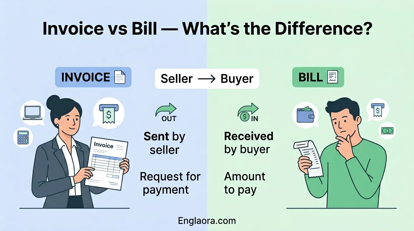 Invoice vs Bill