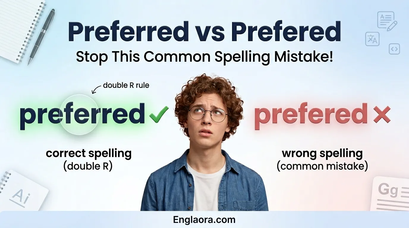 Preferred vs Prefered