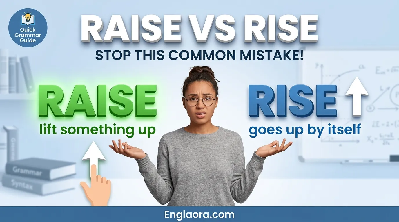 Raise vs Rise