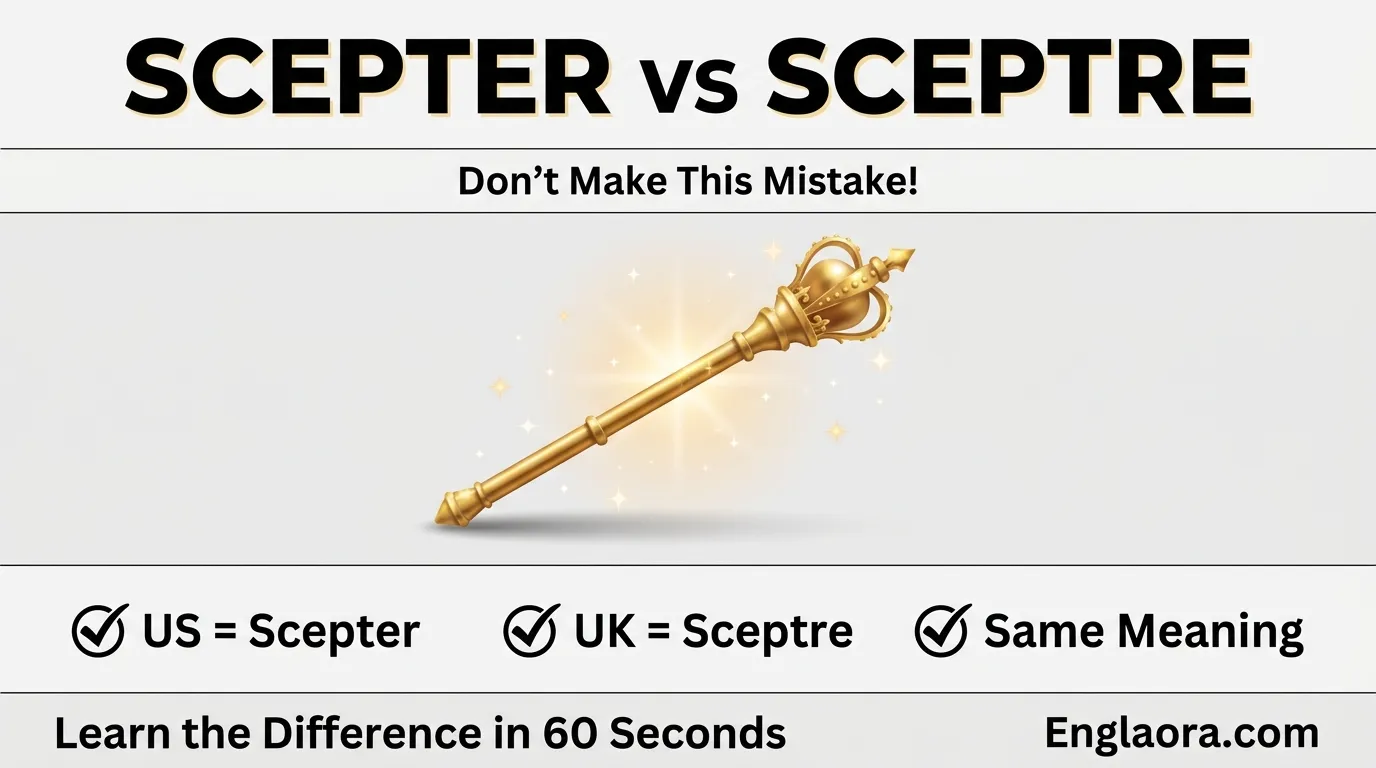Scepter vs Sceptre