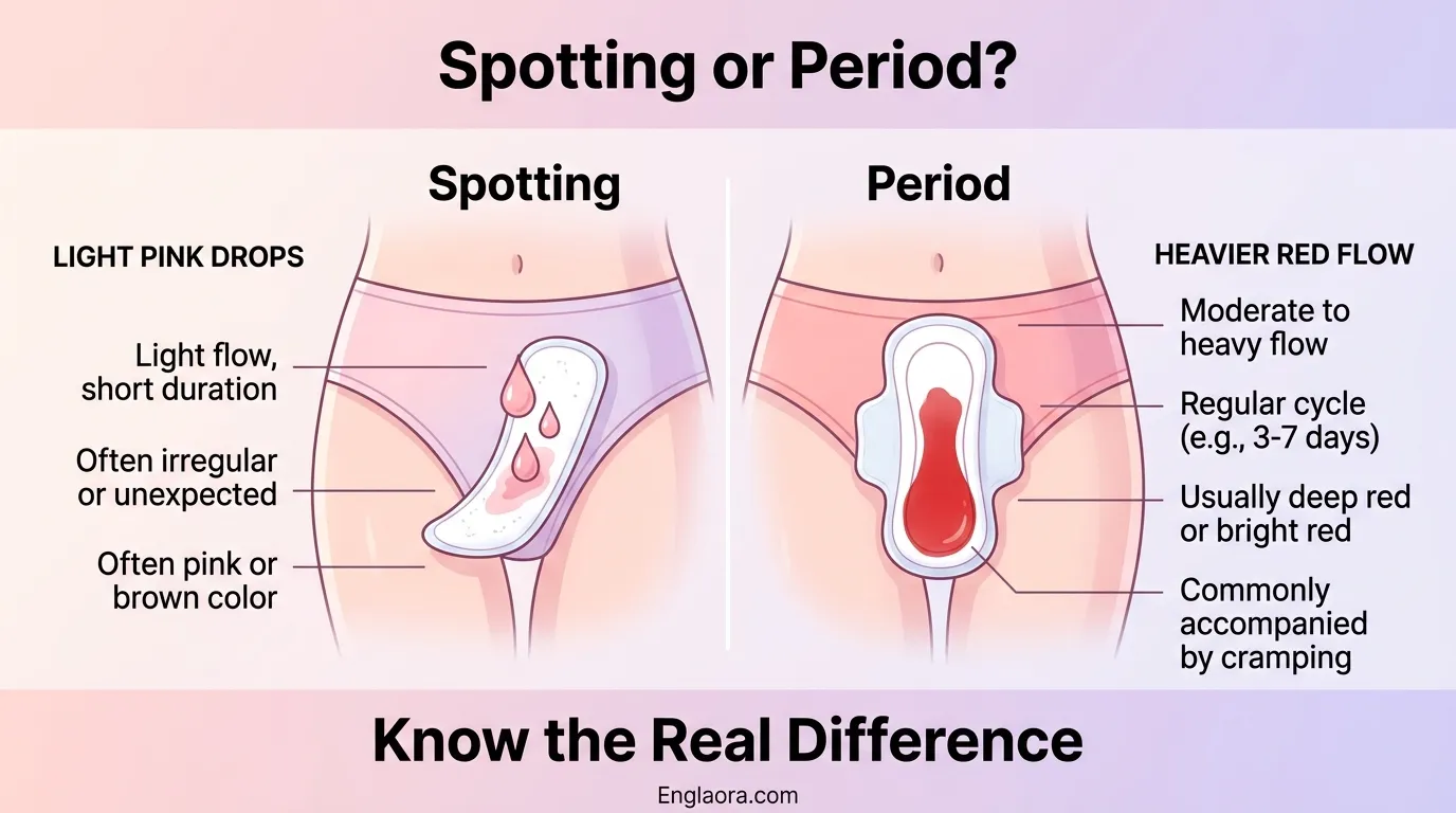 Spotting vs Period