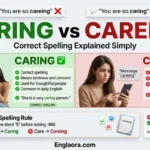 careing vs caring