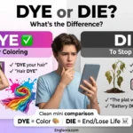 dye vs die