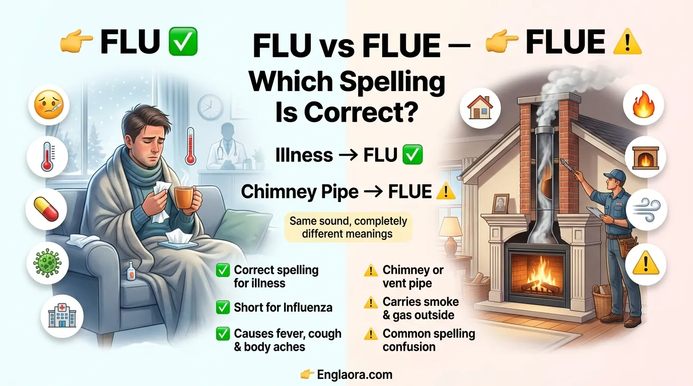 Flu vs Flue