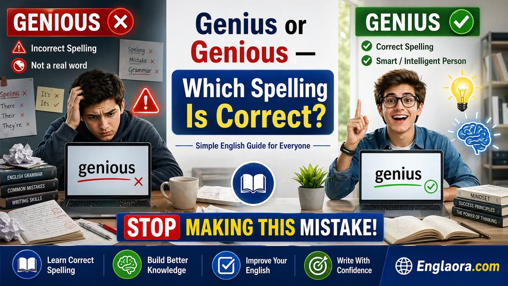genius vs genious