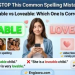 Loveable or Lovable